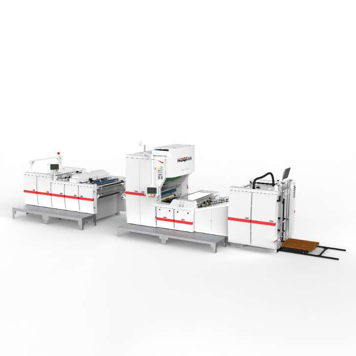 Automatic Hot Cultrum Pulvis-Amotionem Laminating Machina