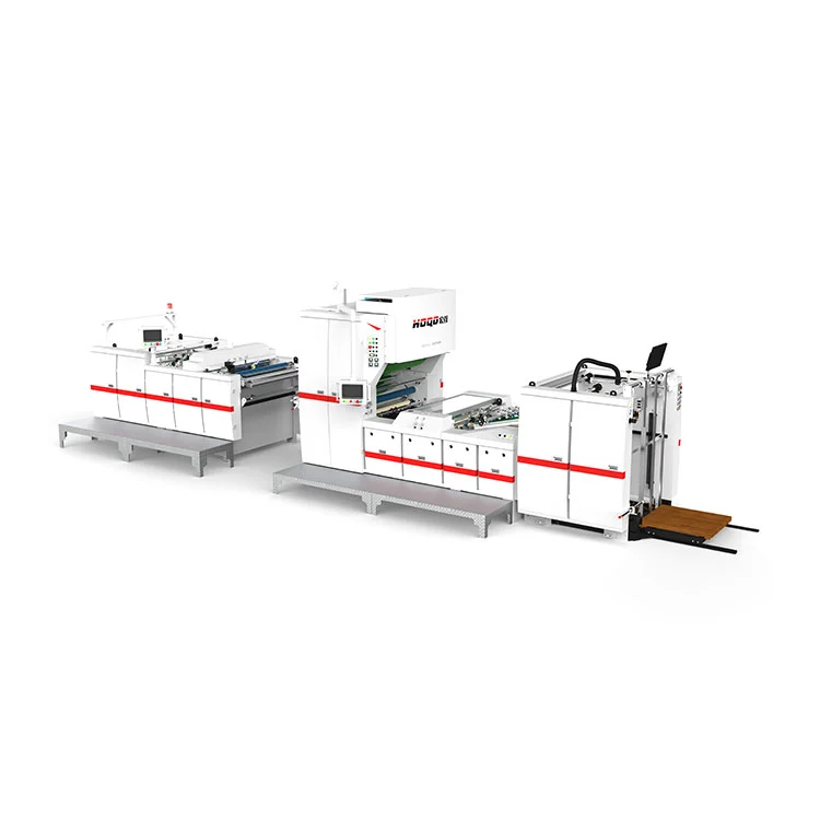 Intelligentes Servo Hot Cultrum pulveris remotionem Laminating Machina